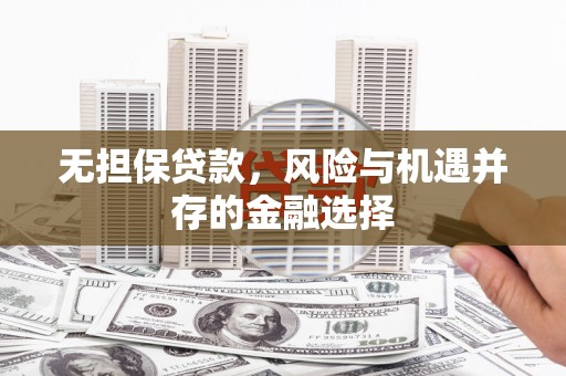 朔城无担保贷款，风险与机遇并存的金融选择