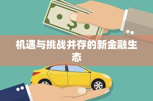 朔城机遇与挑战并存的新金融生态