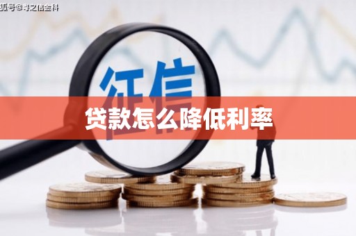 朔城贷款怎么降低利率