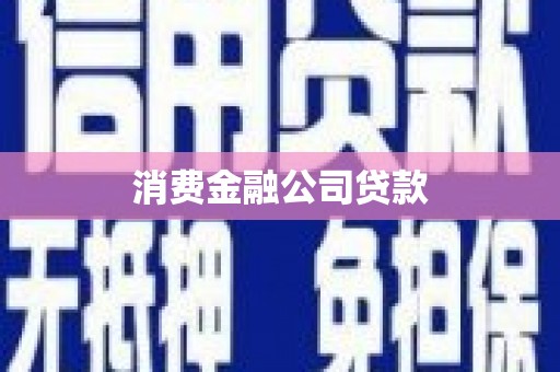 朔城消费金融公司贷款