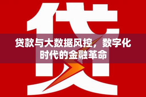 朔城贷款与大数据风控，数字化时代的金融革命