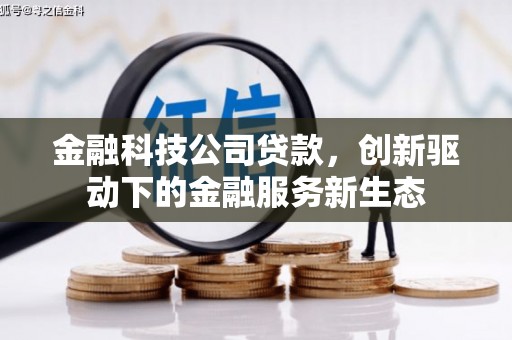 朔城金融科技公司贷款，创新驱动下的金融服务新生态
