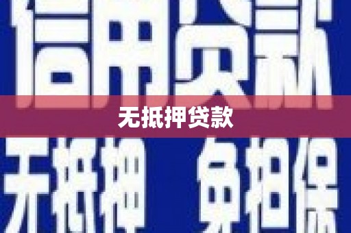朔城无抵押贷款