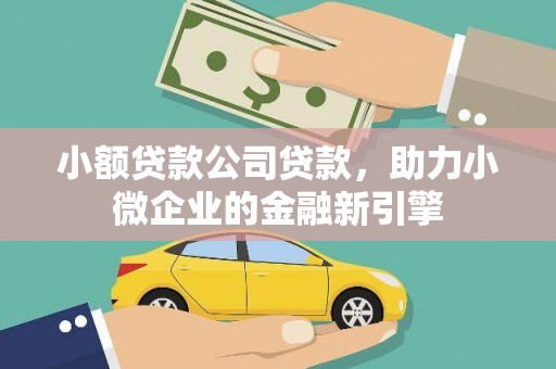 朔城小额贷款公司贷款，助力小微企业的金融新引擎