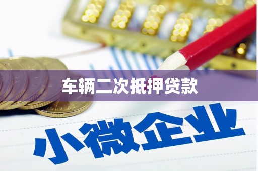 朔城车辆二次抵押贷款