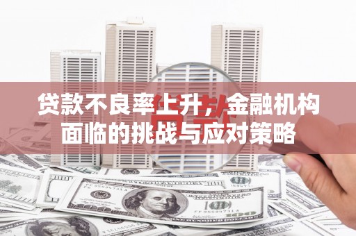 朔城贷款不良率上升，金融机构面临的挑战与应对策略