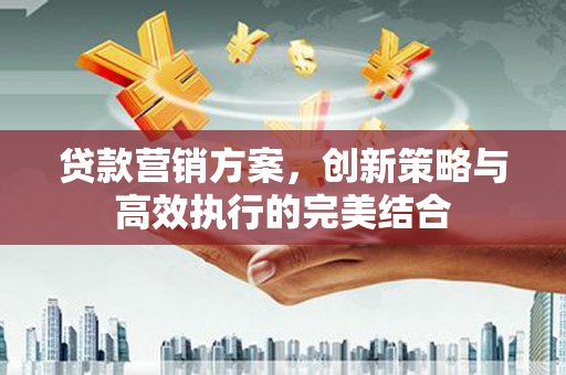 朔城贷款营销方案，创新策略与高效执行的完美结合