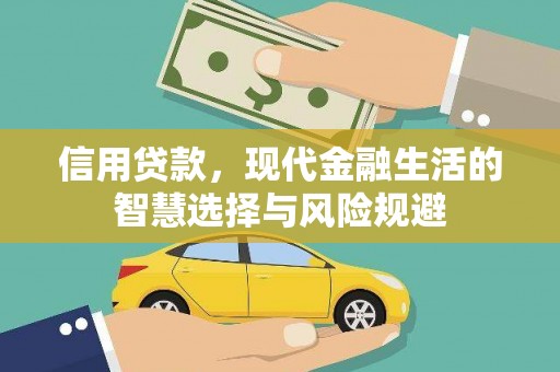 朔城信用贷款，现代金融生活的智慧选择与风险规避
