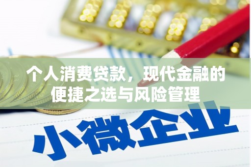 朔城个人消费贷款，现代金融的便捷之选与风险管理