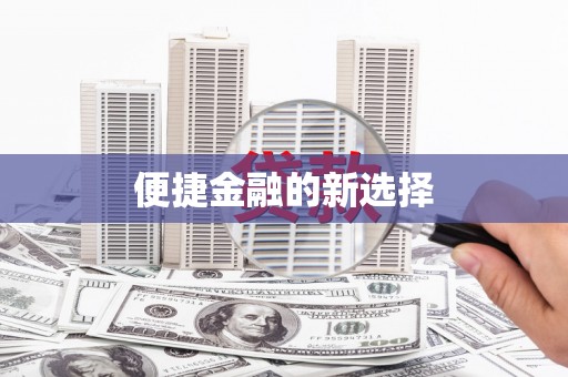 朔城便捷金融的新选择