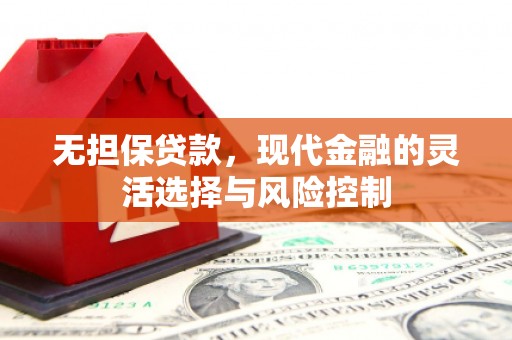 朔城无担保贷款，现代金融的灵活选择与风险控制