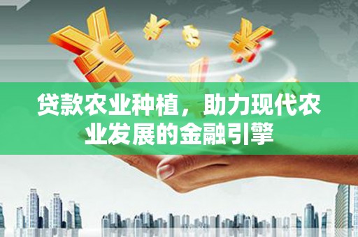 朔城贷款农业种植，助力现代农业发展的金融引擎