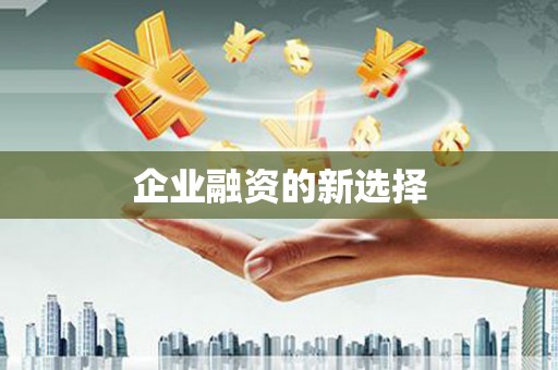 朔城企业融资的新选择
