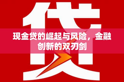 朔城现金贷的崛起与风险，金融创新的双刃剑