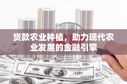 朔城贷款农业种植，助力现代农业发展的金融引擎