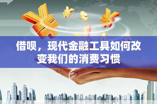 朔城借呗，现代金融工具如何改变我们的消费习惯