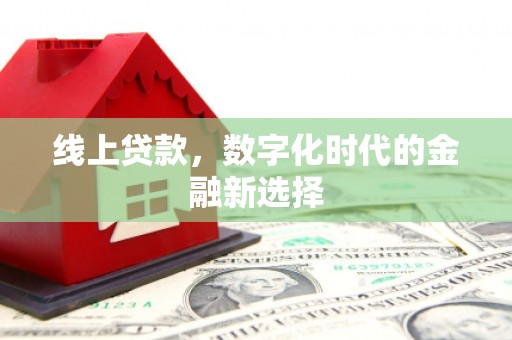 朔城线上贷款，数字化时代的金融新选择