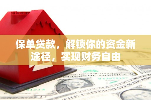 朔城保单贷款，解锁你的资金新途径，实现财务自由