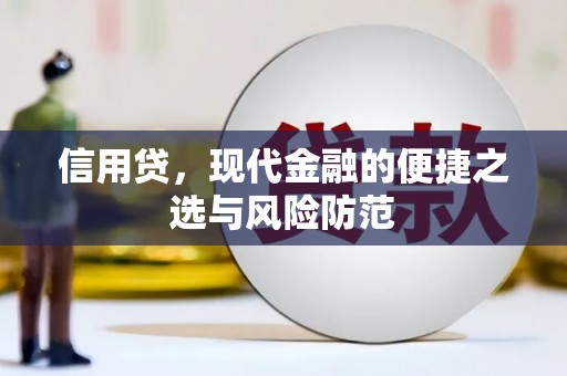 朔城信用贷，现代金融的便捷之选与风险防范