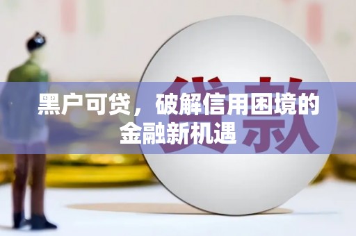朔城黑户可贷，破解信用困境的金融新机遇