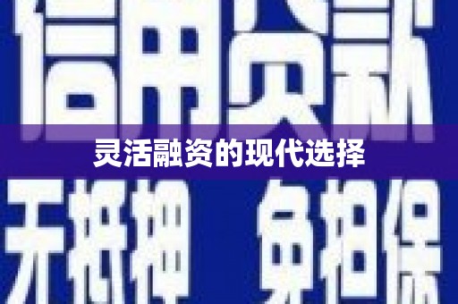 朔城灵活融资的现代选择