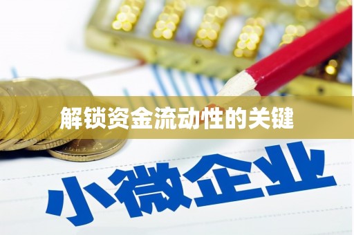 朔城解锁资金流动性的关键