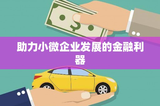 朔城助力小微企业发展的金融利器