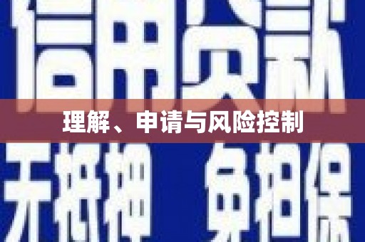 朔城理解、申请与风险控制