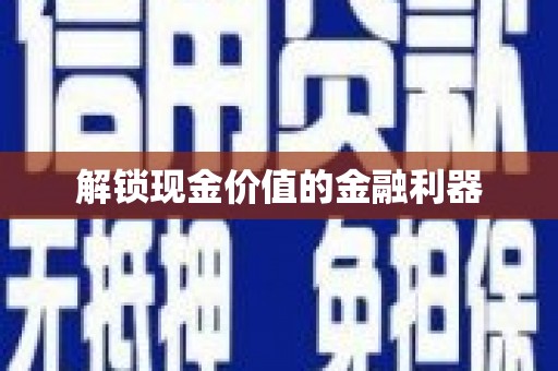 朔城解锁现金价值的金融利器