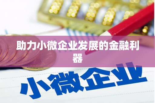 朔城助力小微企业发展的金融利器
